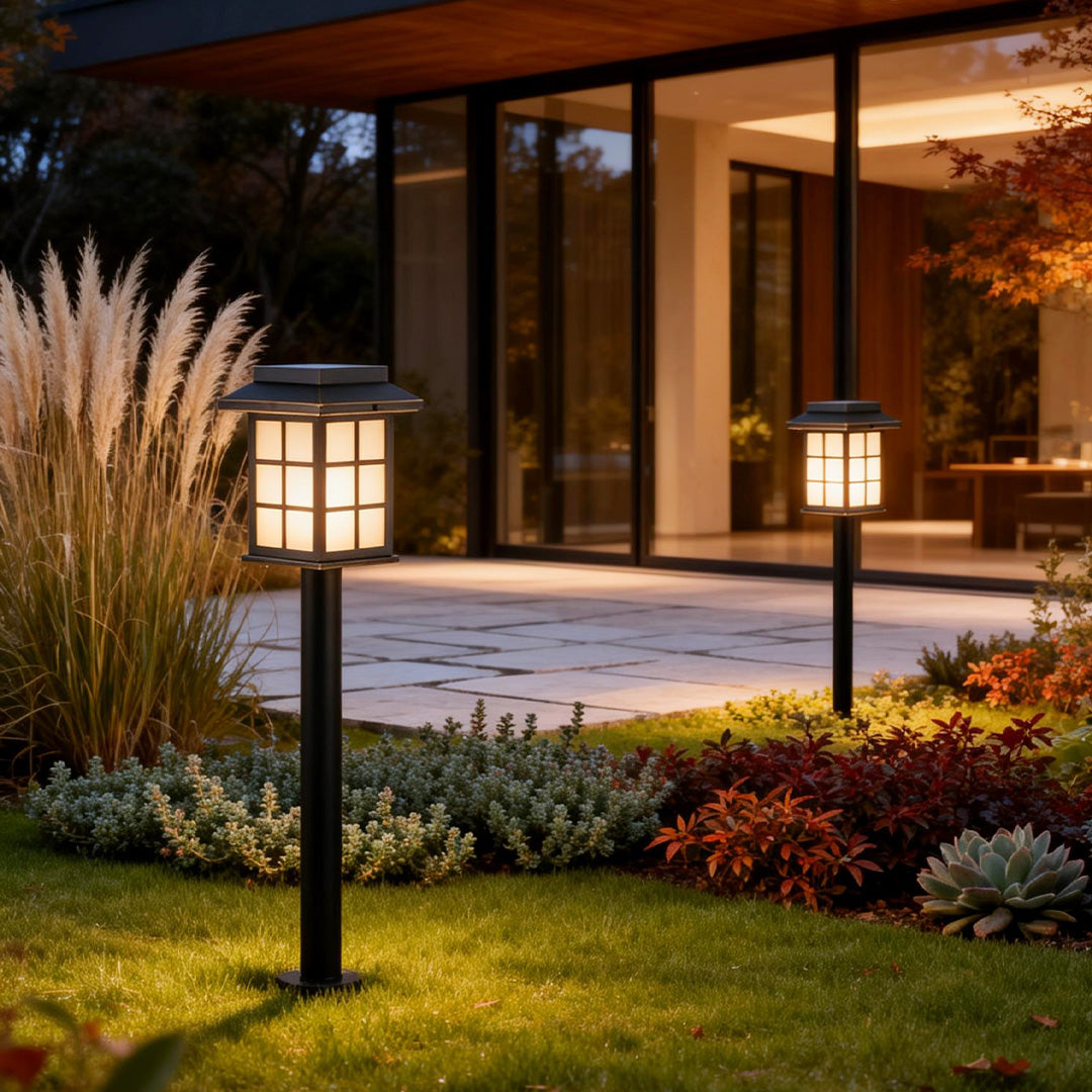 Ambra Solar Copper Path Light