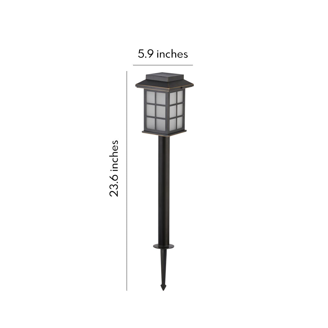 Ambra Solar Copper Path Light