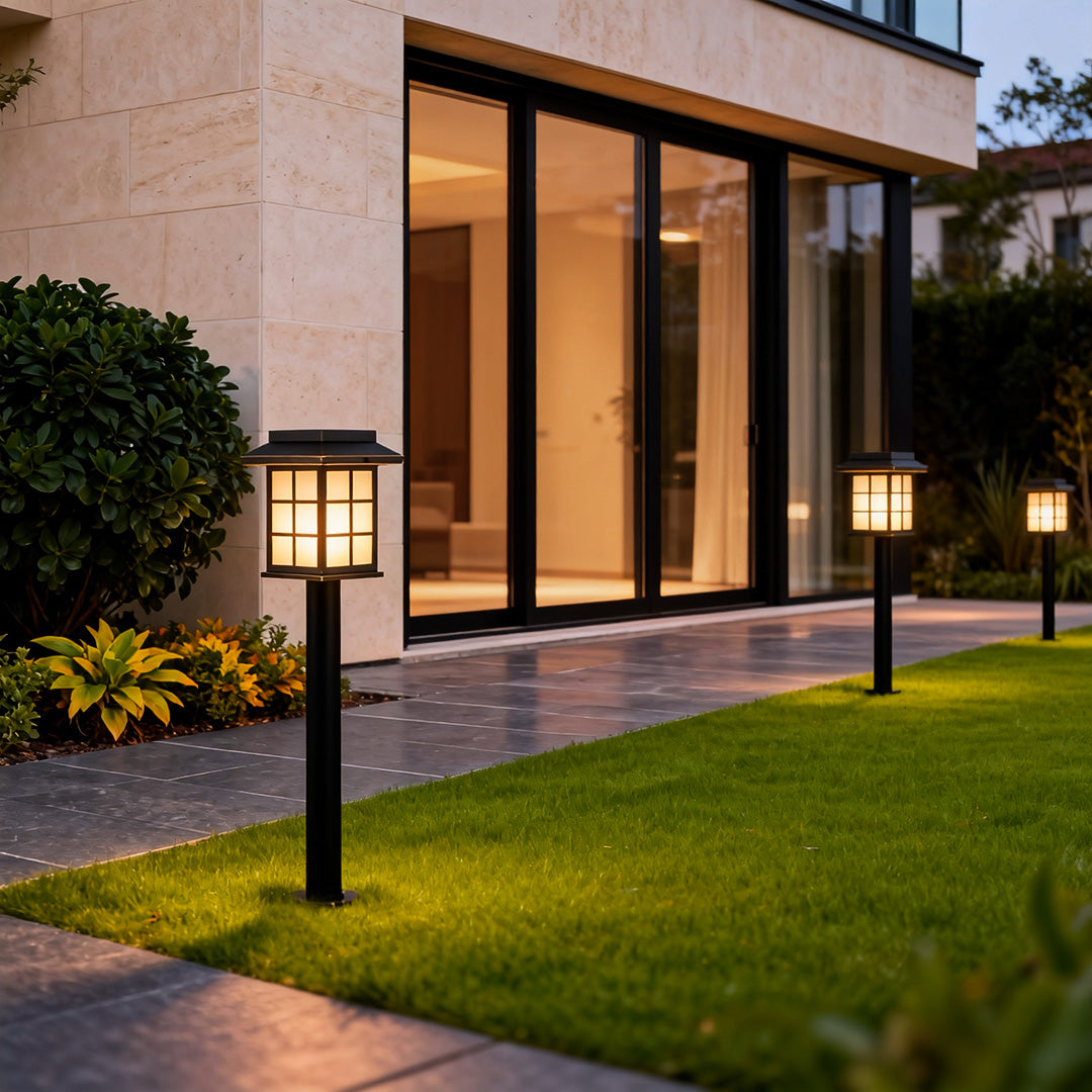 Ambra Solar Copper Path Light
