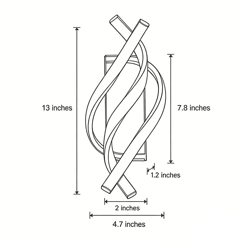 Spira Spiral LED Wall Sconce