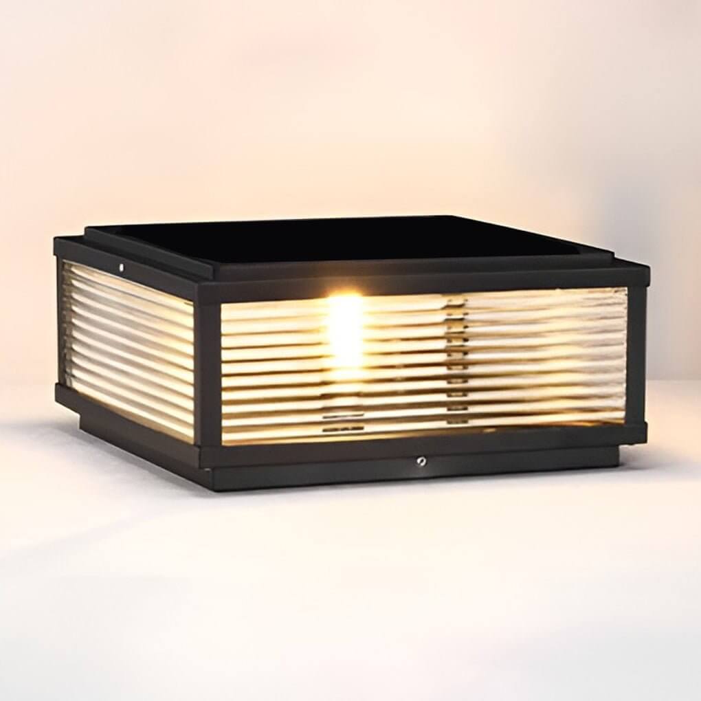 Castell Ribbed Pillar Light