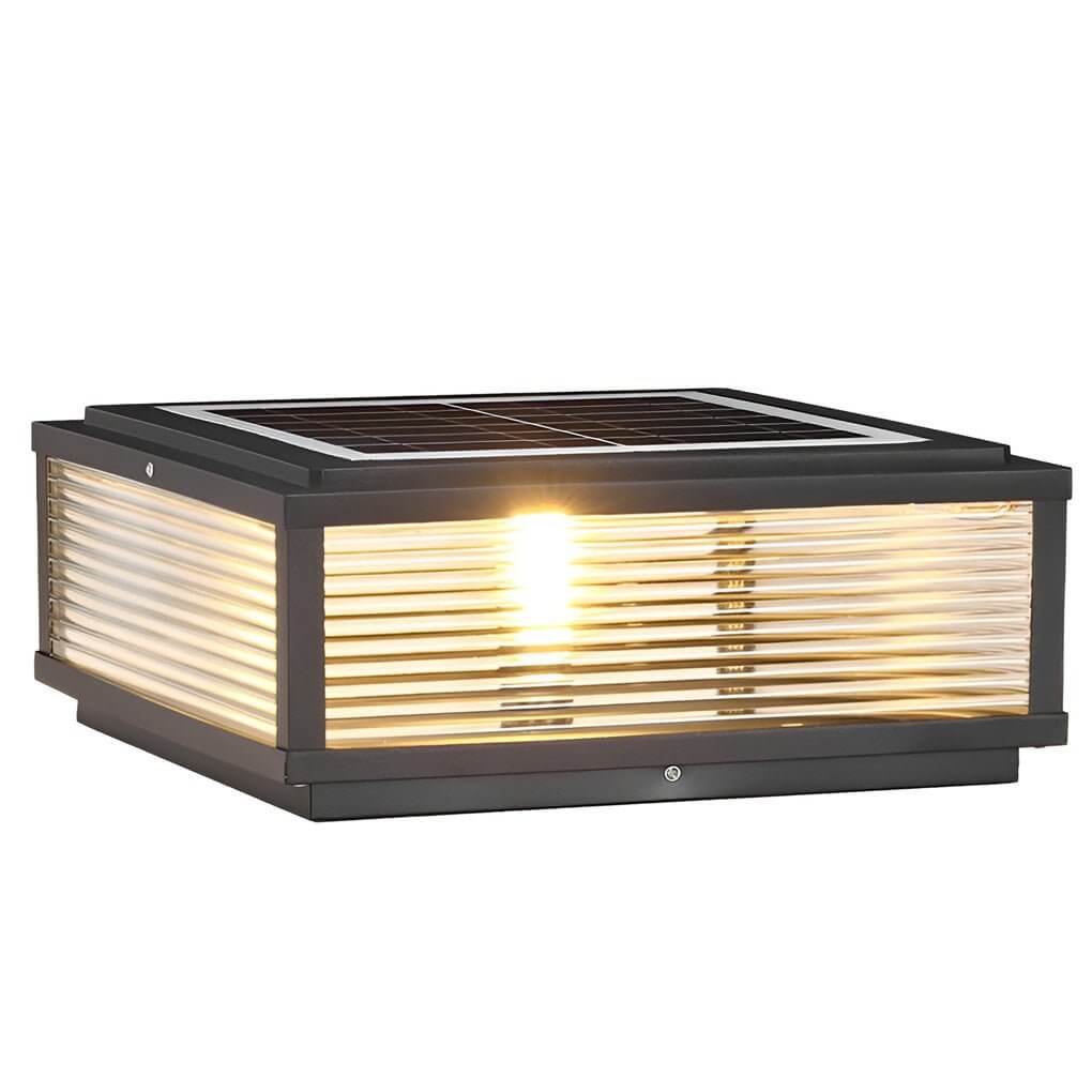 Castell Ribbed Pillar Light