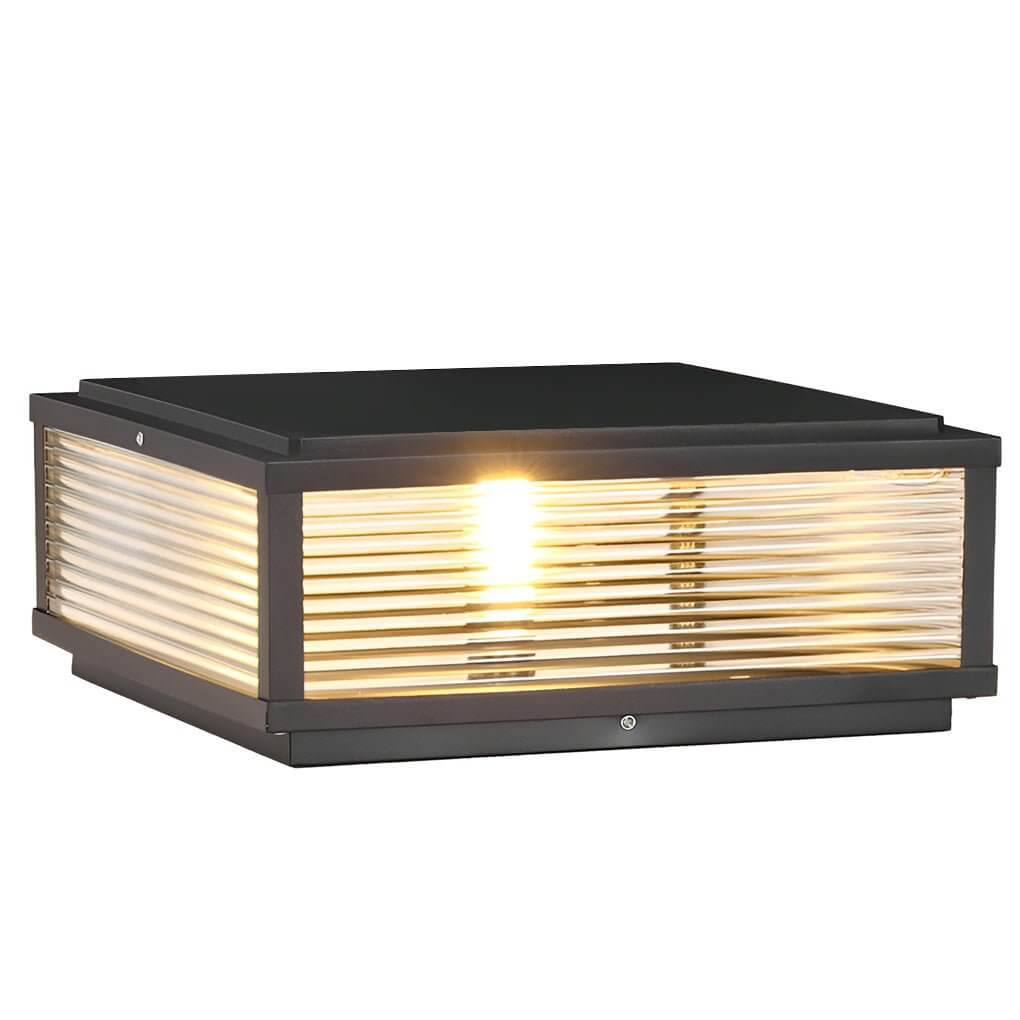 Castell Ribbed Pillar Light