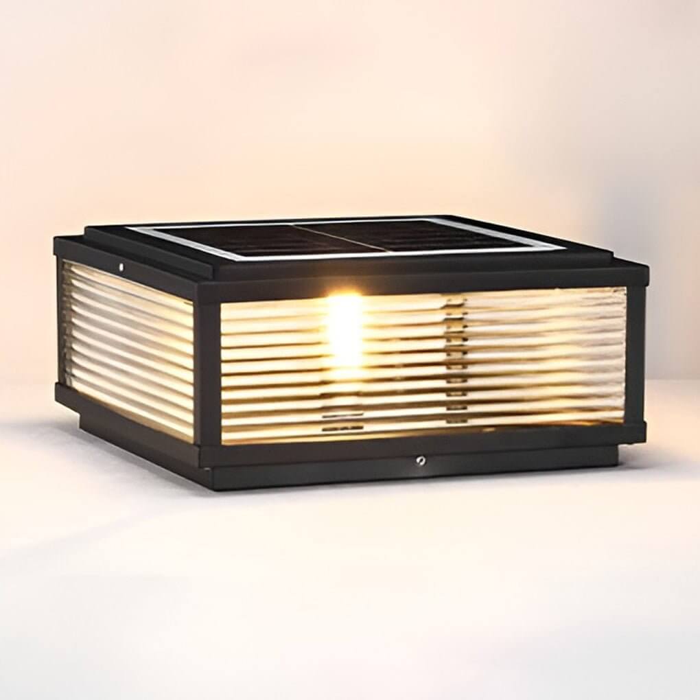 Castell Ribbed Pillar Light