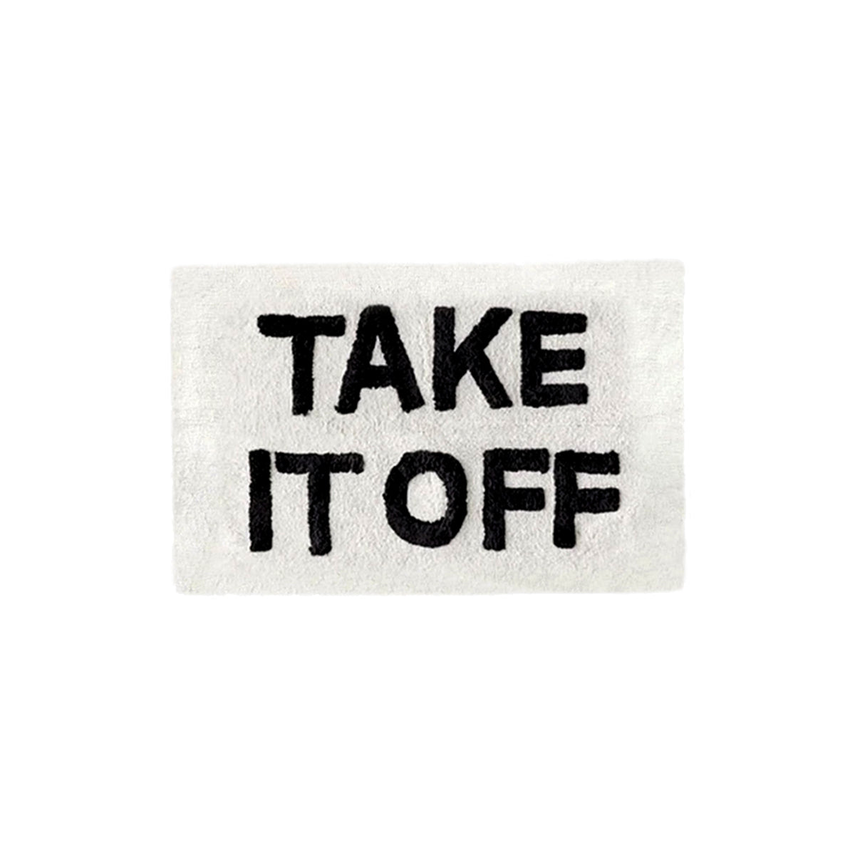 Take It Off Handcrafted Bath Mat