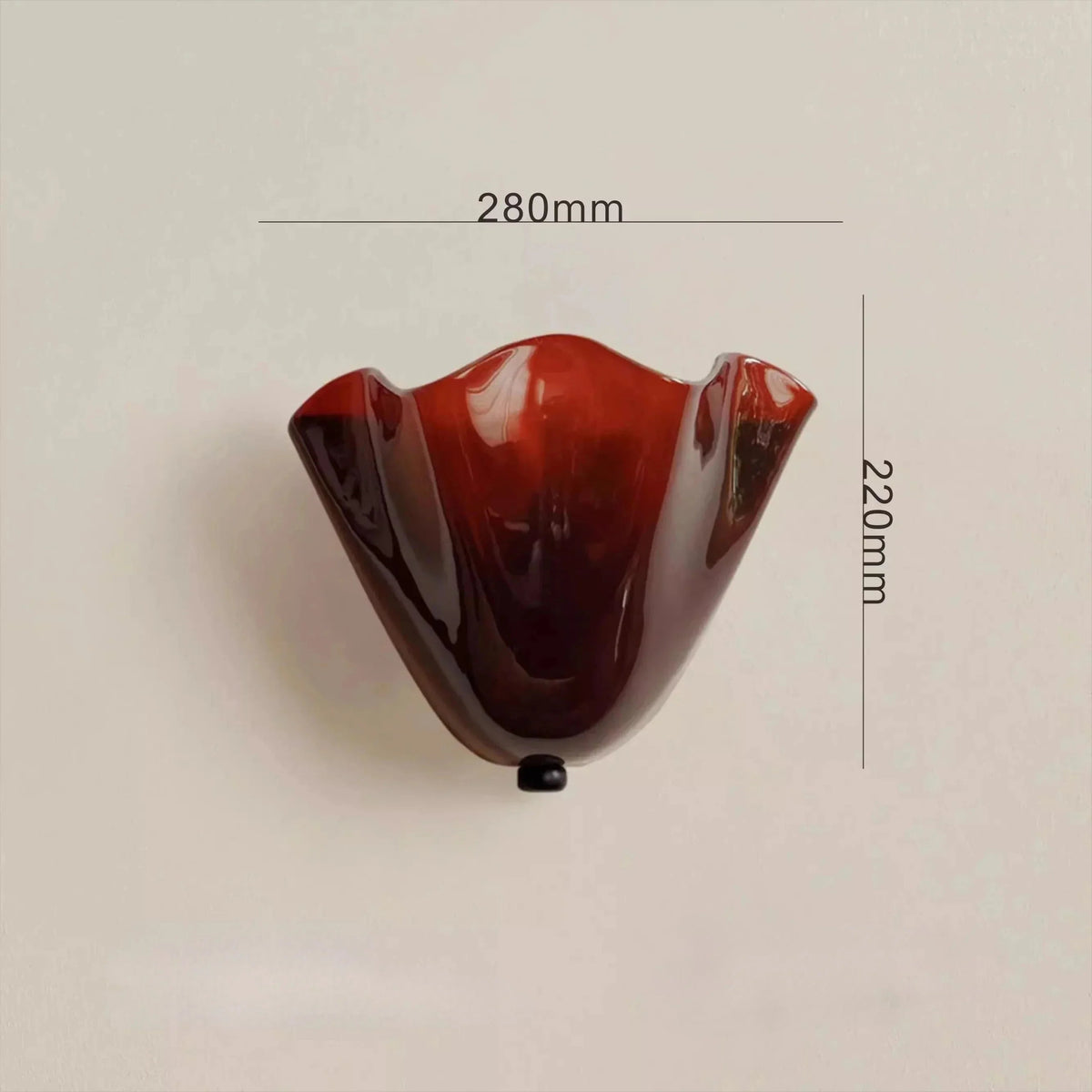 Vistia Frosted Glass Wall Lamp