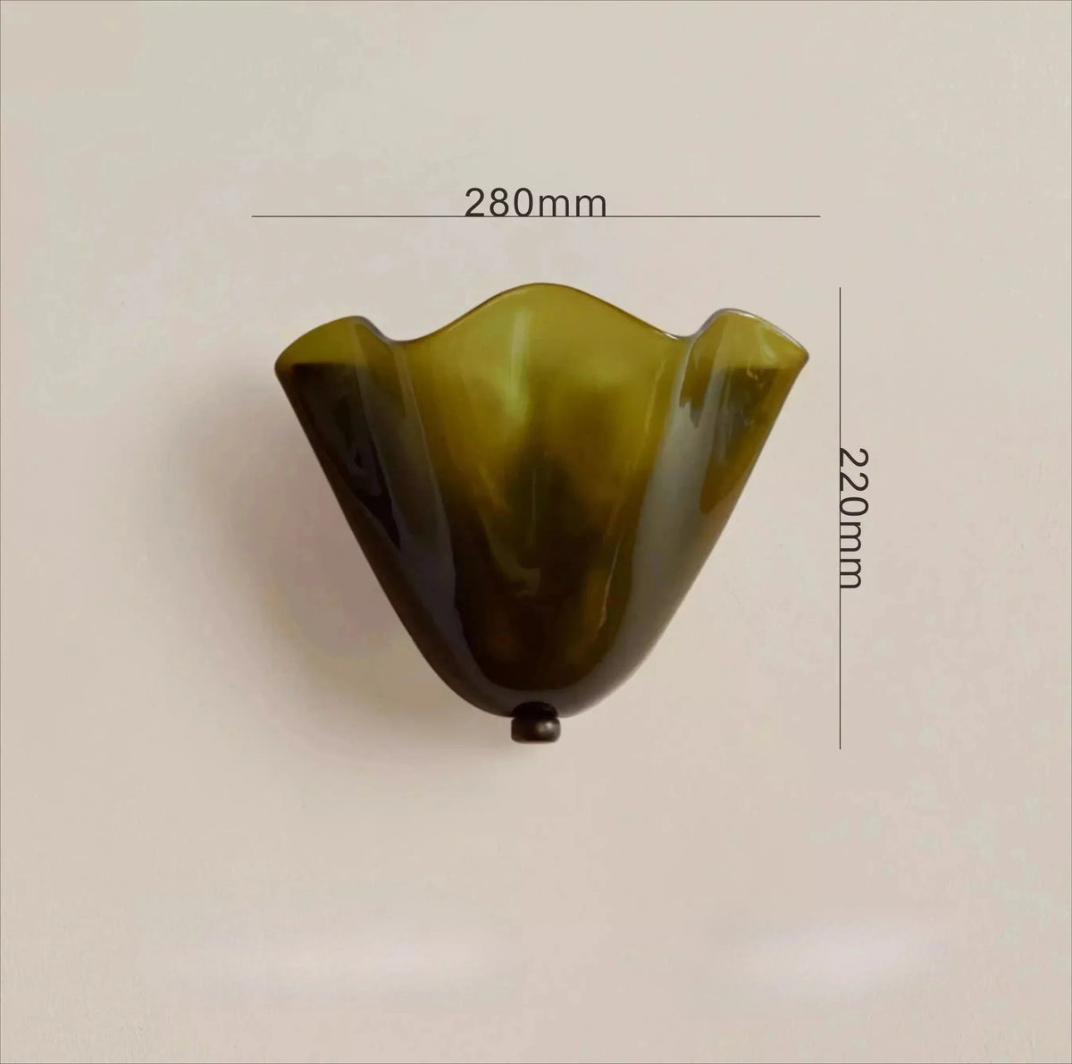 Vistia Frosted Glass Wall Lamp
