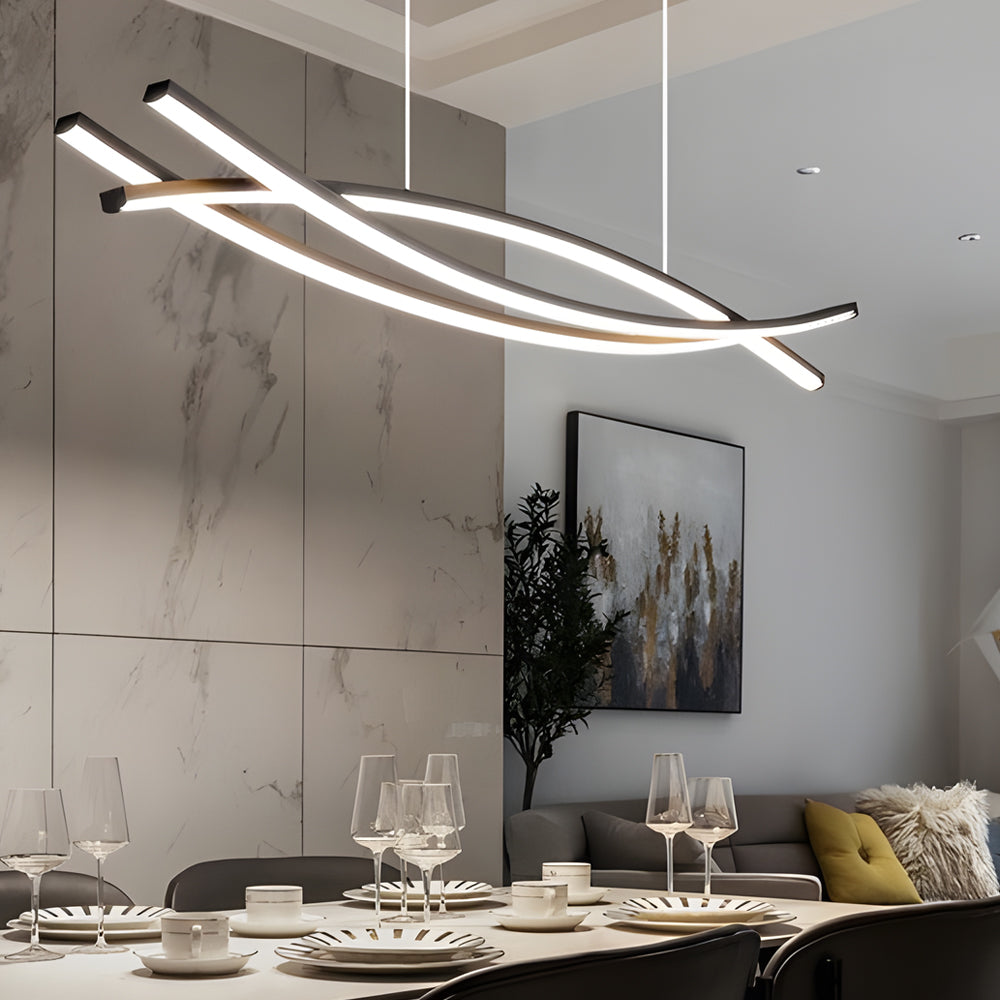 Ondra Wave LED Hanging Light